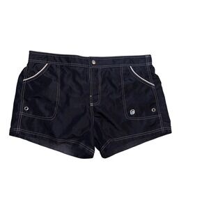 Free Country XL‎ Black Swim Board Shorts Womens